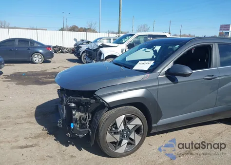 2024 Hyundai Kona Limited из США, поврежденный, VIN KM8HE3A34RU027329